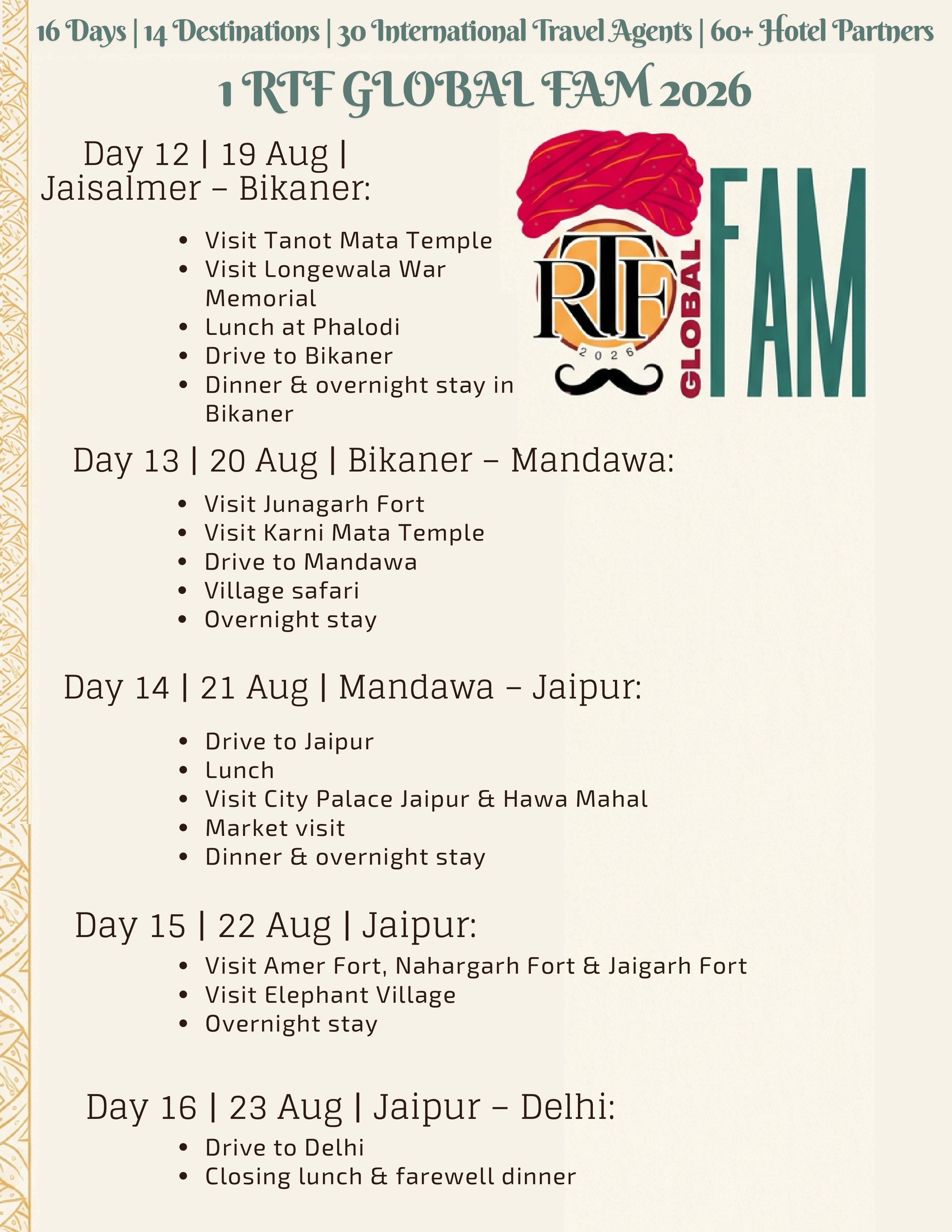 Itinerary Page 4